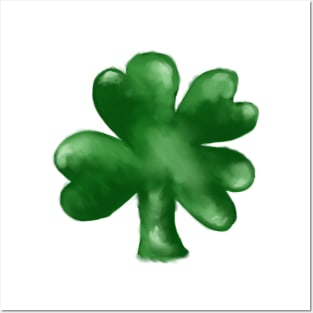 Saint Patrick's Day shamrock Posters and Art